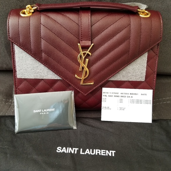Yves Saint Laurent Handbags - 💥SOLD💥NWT YSL Medium Calfskin Shoulder Bag